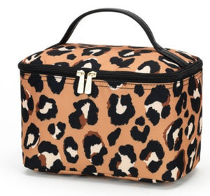 Leopard Cosmetic Bag