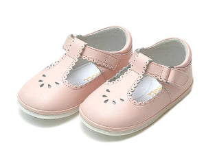 Dottie Scalloped T-Strap Mary Jane (Baby)