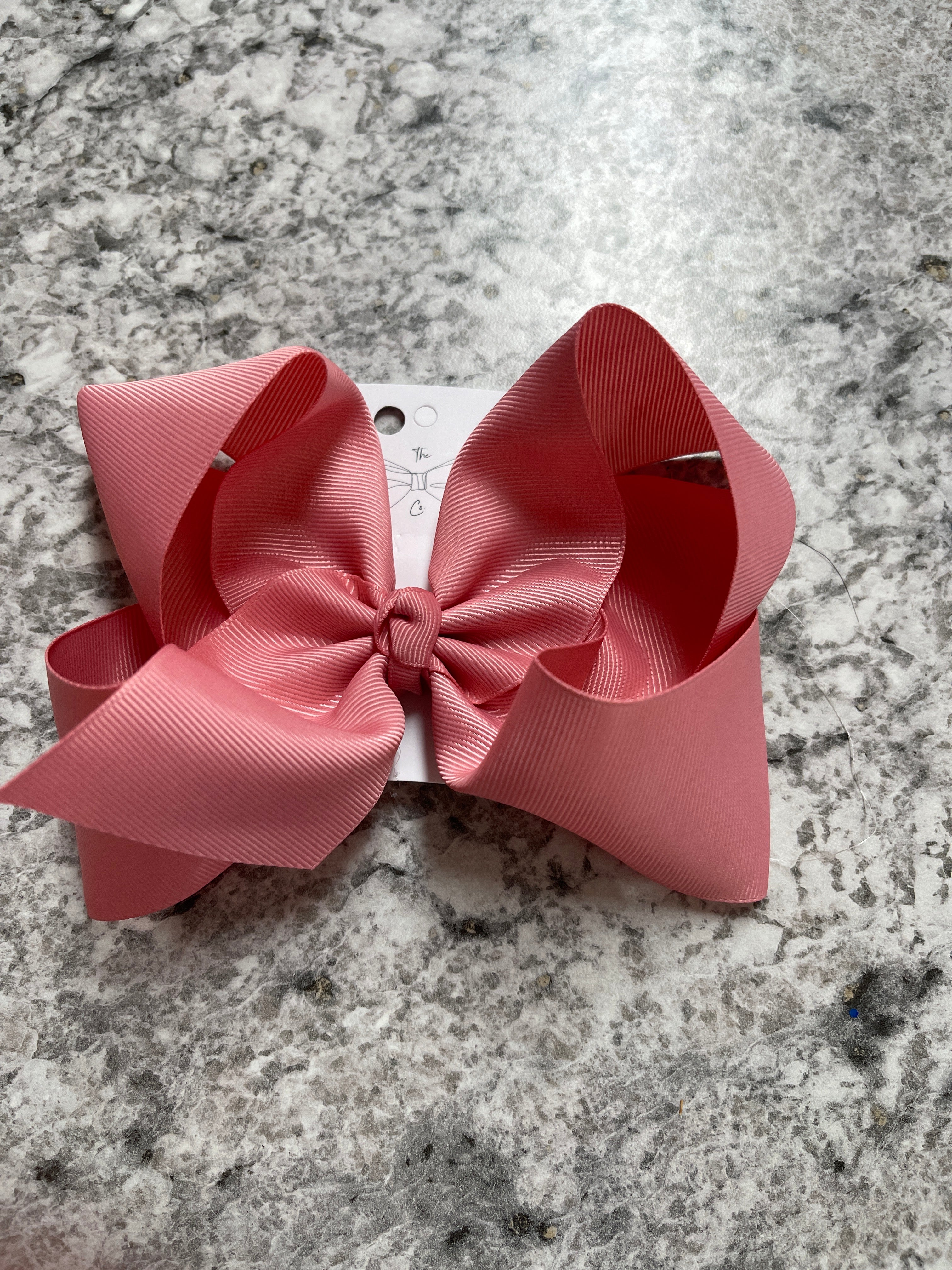 Solid Hair Bow 5in