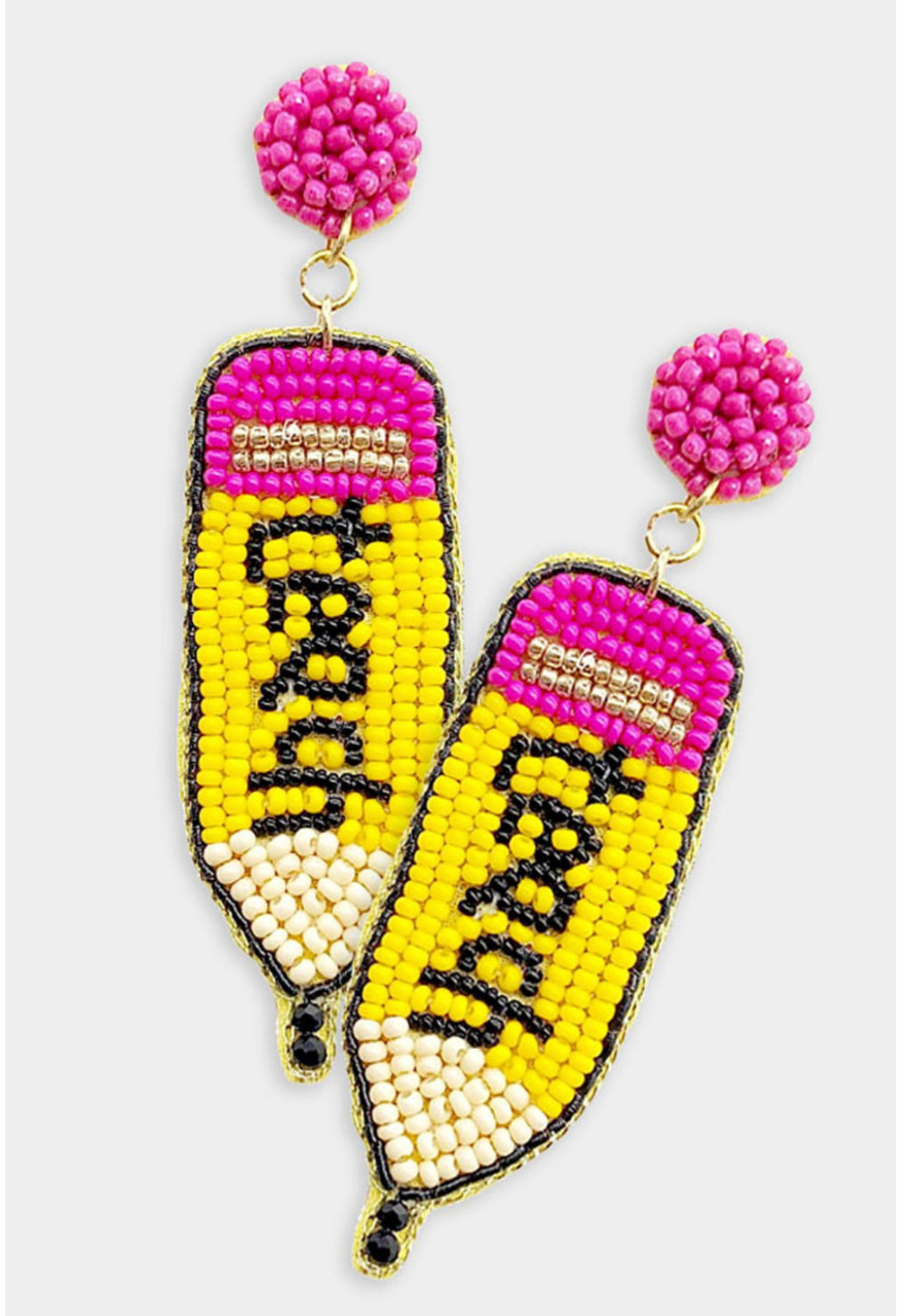 Teach Earrings (Jewlery)
