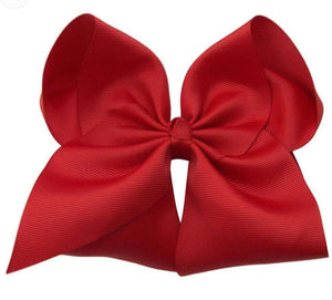 Solid Hair Bow 5in