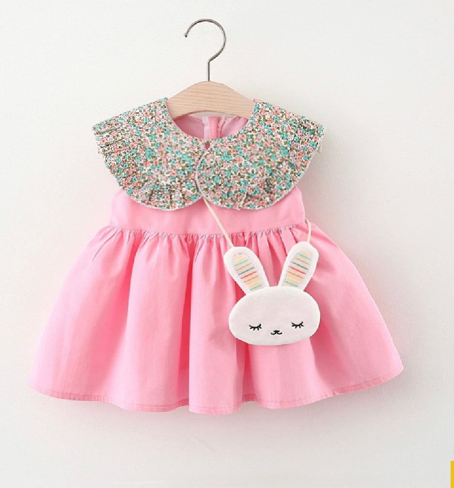 Infant Floral Doll Collar Dress (Cutie)