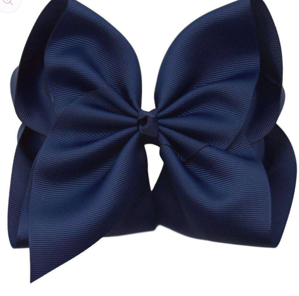 Solid Hair Bow 5in