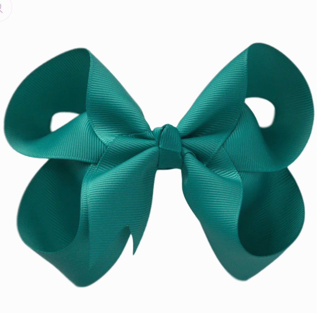 Solid Hair Bow 5in