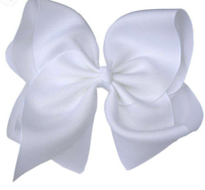 Solid Hair Bow 5in