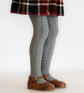 Grey Cable Knit Tights – Mixit-Matchit