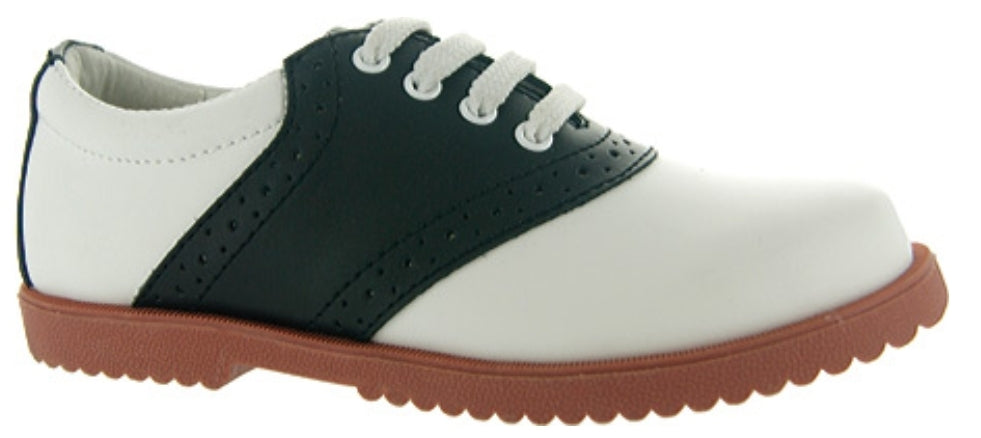 Honor Roll Saddle Shoe Black/White
