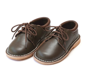Tyler Leather Lace Up Shoe Brown