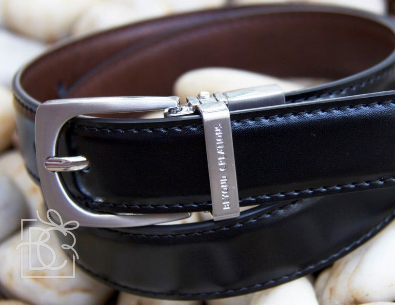 Reversible Genuine Leather Belt Strap