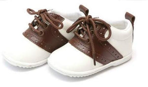 Austin Leather Saddle Oxford Shoe Brown (Baby/Toddler)
