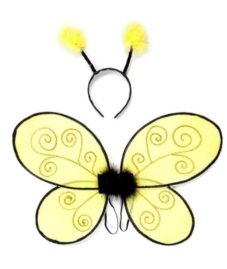Bumble Bee Wings and Headpiece