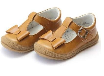Emma Bow T-Strap Mary Jane Gold