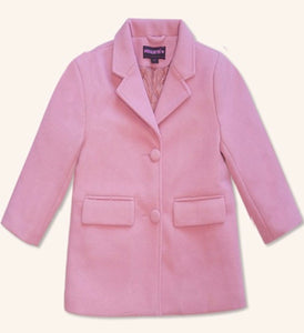 Girls Classic Peacoat