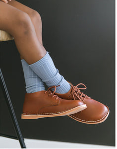 Tuck Stitch Down Cognac