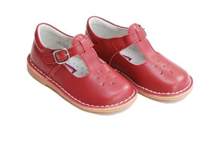 Joy T-Strap Mary Jane Red