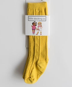 Mustard Knee Highs
