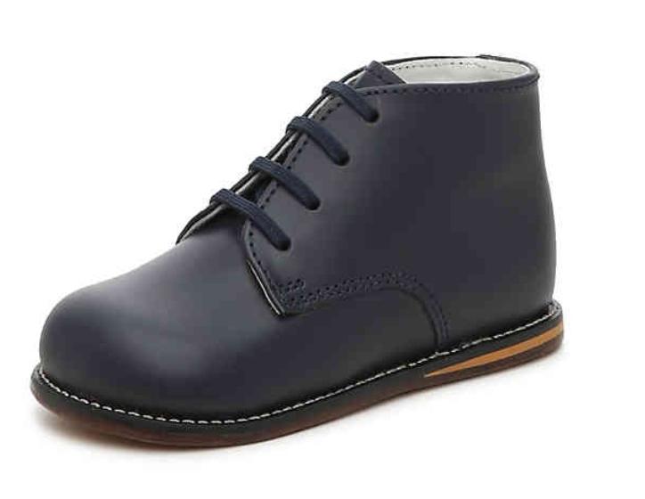 Leather Walking Shoes Navy (Baby)