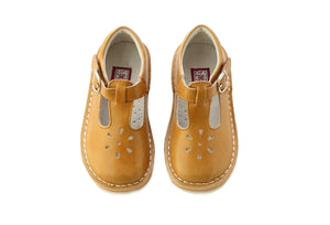 Joy T-Strap Mary Jane Spicy Mustard
