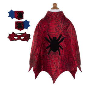 Spiderman Cape with Mask and Cuffs
